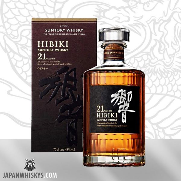 Suntory Hibiki 21 Jahre japanischer Blended Whisky
