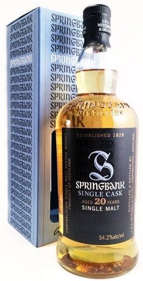 Springbank 20 Single Cask Fresh Sherry